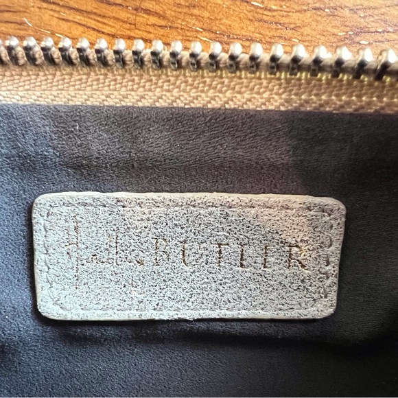 HButler Gold Suede Mighty Purse Wristlet (w/ built-in phone charging battery) - Picture 9 of 11